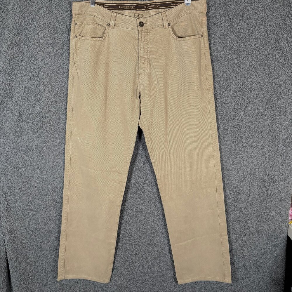 Ermenegildo Zegna Made In Italy Straight Fit Trousers Pants - Men's Size 40*33